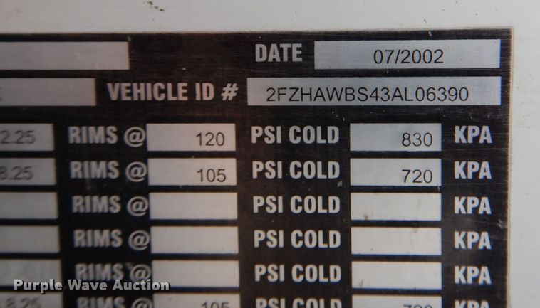 image for item DM8205 2003 Sterling LT8500  ready mix truck