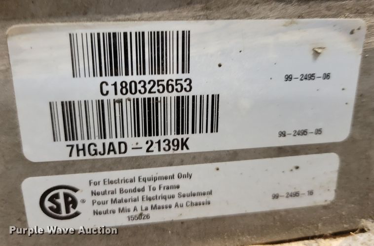 image for item DM8207 Cummins Onan Commercial QG EFI  generator