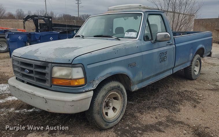 image for item DO3735 1993 Ford F150  pickup truck