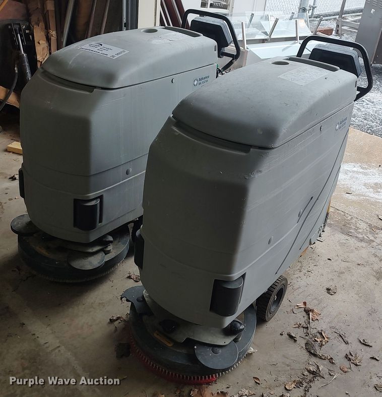image for item DO3737 (2) Advance BA/5231D floor scrubbers