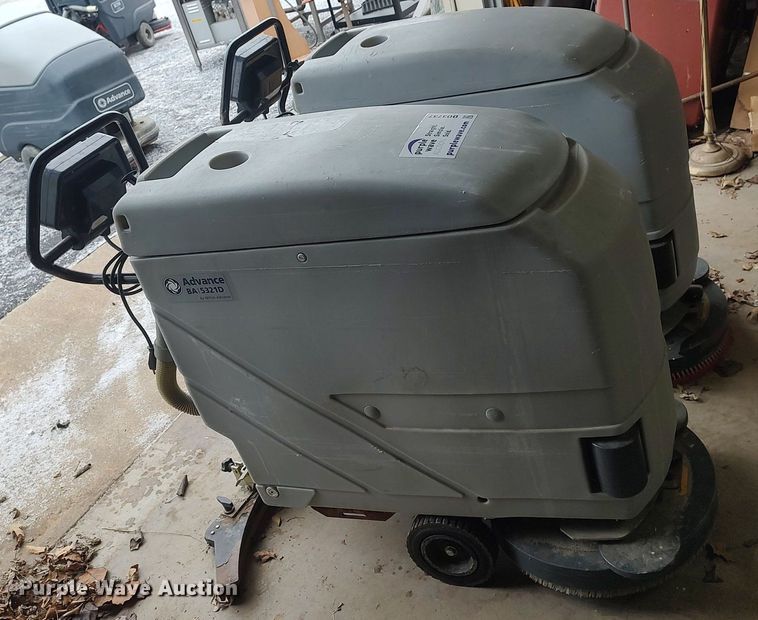 image for item DO3737 (2) Advance BA/5231D floor scrubbers