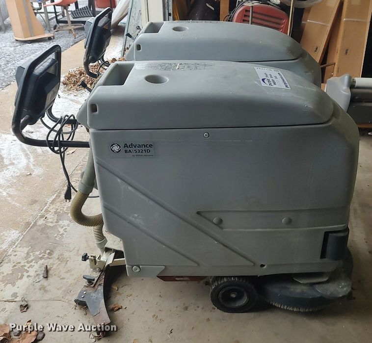 image for item DO3737 (2) Advance BA/5231D floor scrubbers