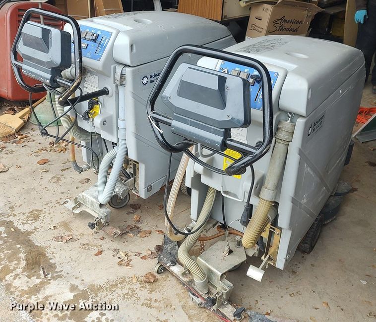 image for item DO3737 (2) Advance BA/5231D floor scrubbers