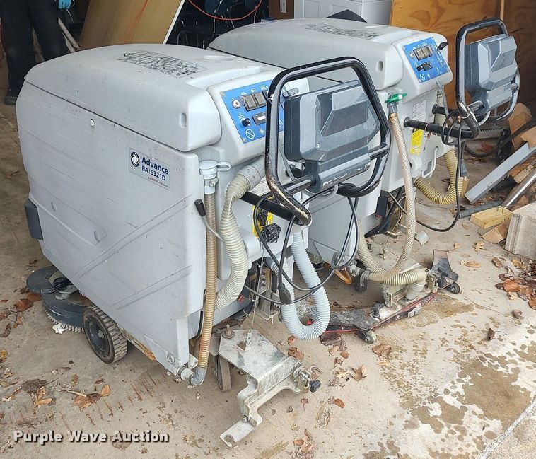 image for item DO3737 (2) Advance BA/5231D floor scrubbers