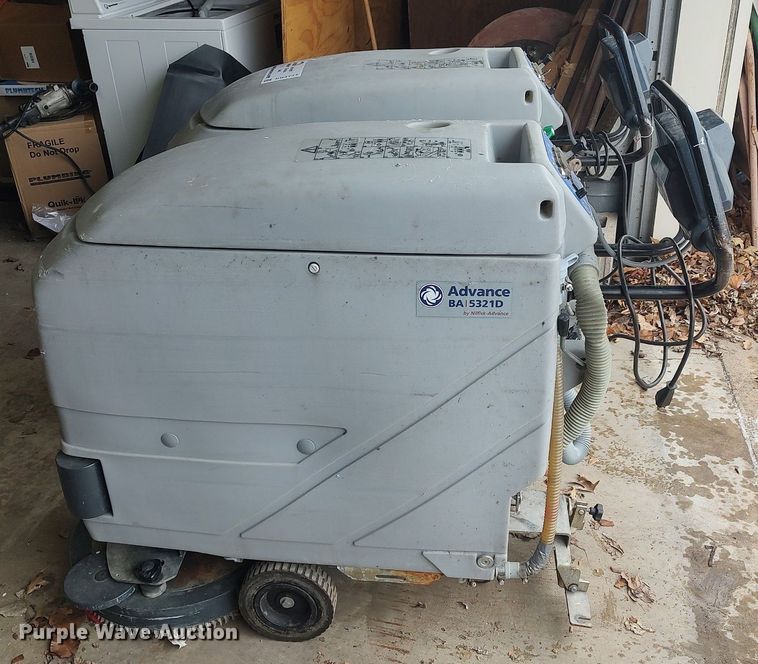 image for item DO3737 (2) Advance BA/5231D floor scrubbers