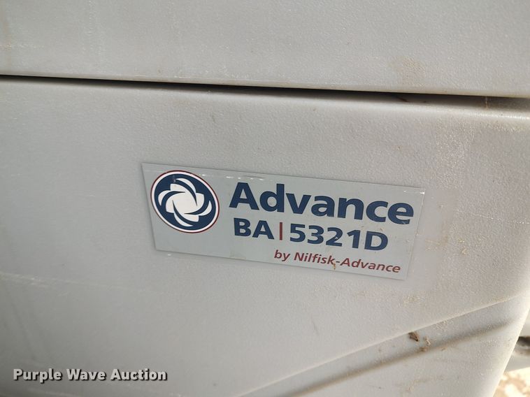 image for item DO3737 (2) Advance BA/5231D floor scrubbers