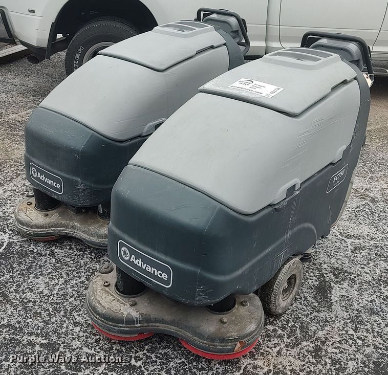image for item DO3738 (2) Advance Ecoflex SC750 floor scrubbers