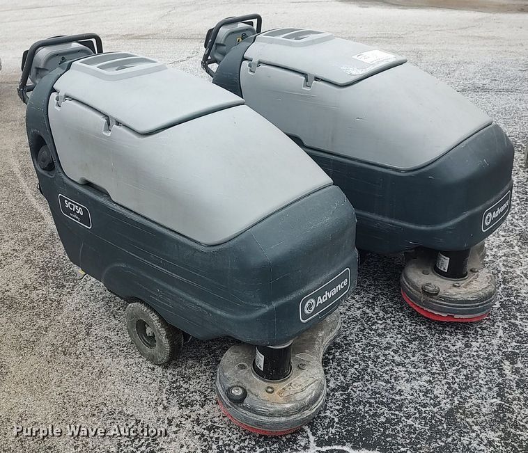 image for item DO3738 (2) Advance Ecoflex SC750 floor scrubbers