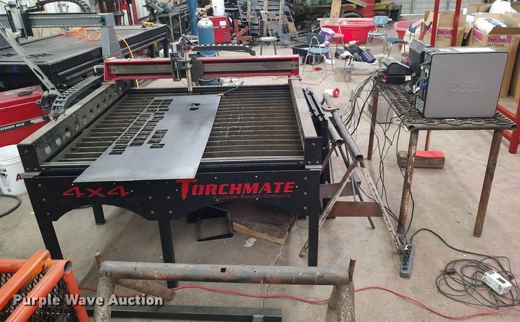 image for item DO3739 Lincoln Torchmate 4x4  plasma cutting table
