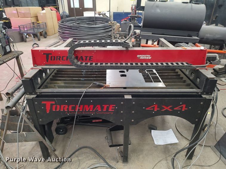 image for item DO3739 Lincoln Torchmate 4x4  plasma cutting table