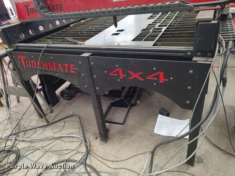 image for item DO3739 Lincoln Torchmate 4x4  plasma cutting table