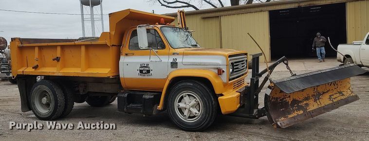 image for item DO3781 1978 Chevrolet C65  dump truck