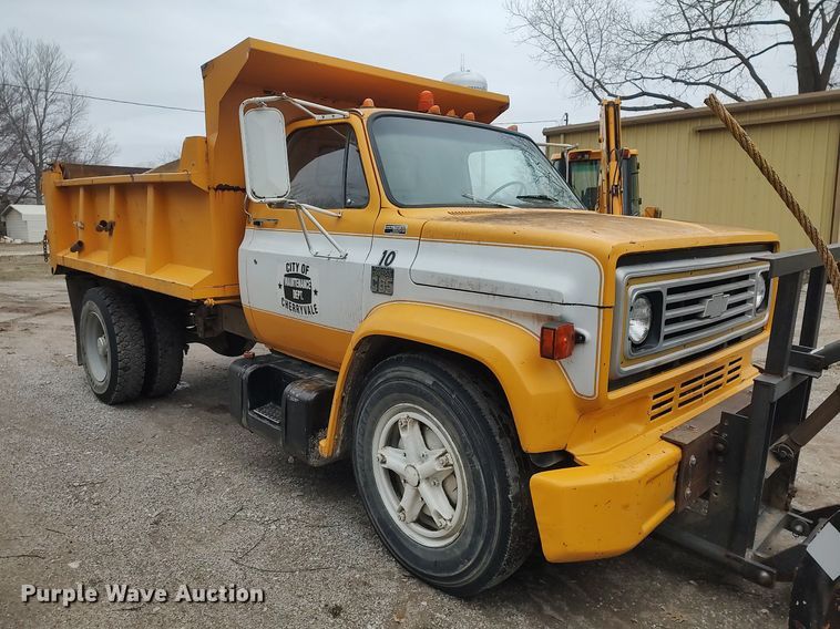 image for item DO3781 1978 Chevrolet C65  dump truck