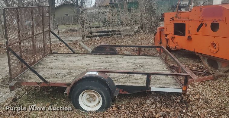 image for item DO3785 Tilt deck utility trailer