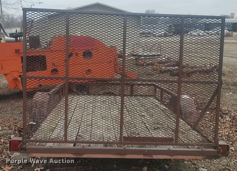 image for item DO3785 Tilt deck utility trailer