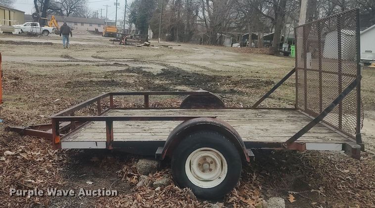 image for item DO3785 Tilt deck utility trailer