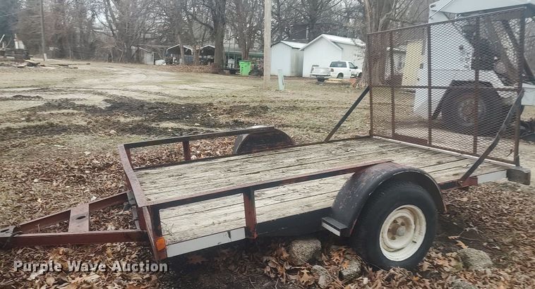 image for item DO3785 Tilt deck utility trailer