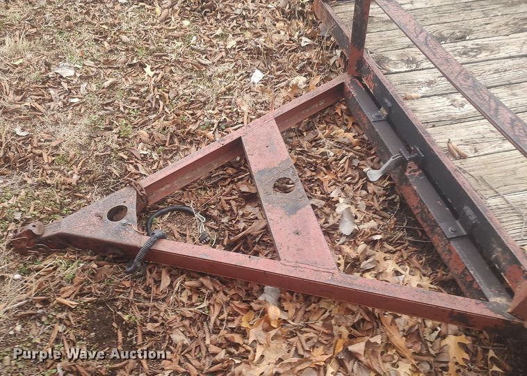 image for item DO3785 Tilt deck utility trailer