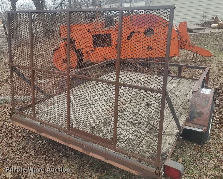 image for item DO3785 Tilt deck utility trailer