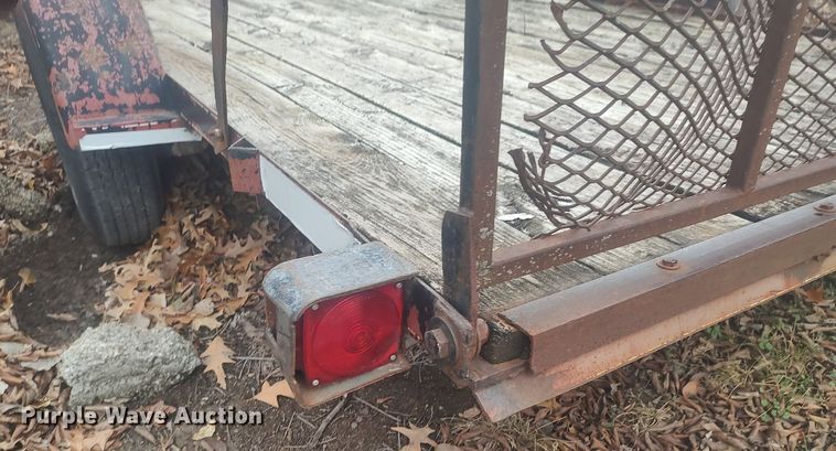 image for item DO3785 Tilt deck utility trailer