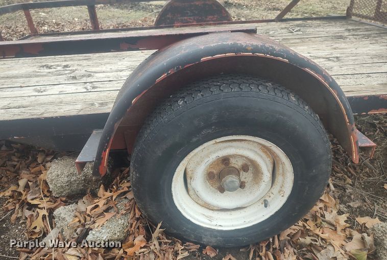 image for item DO3785 Tilt deck utility trailer