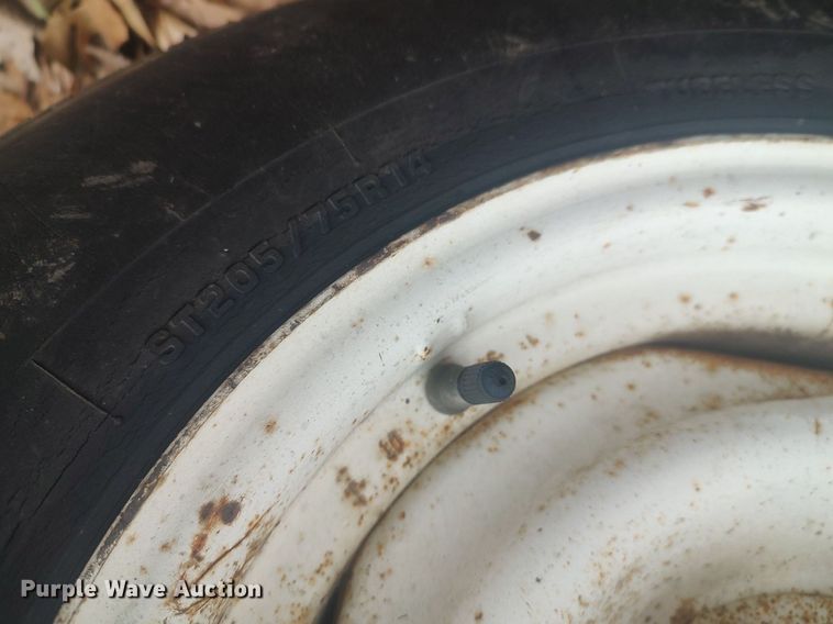 image for item DO3785 Tilt deck utility trailer