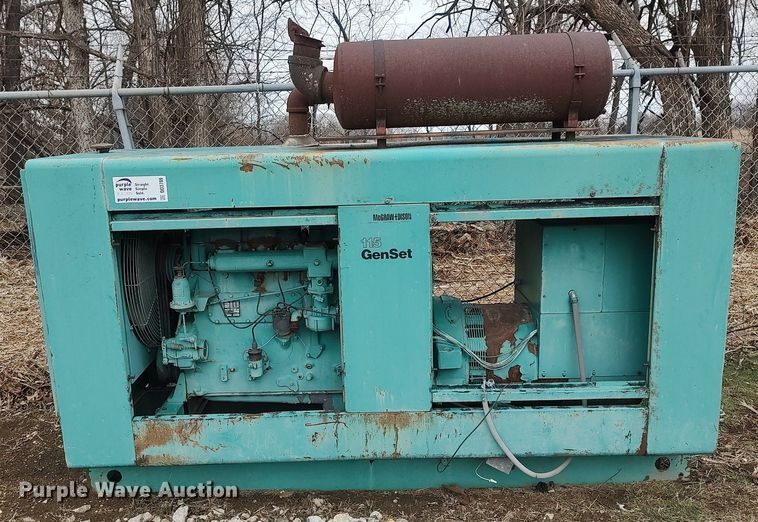 image for item DO3789 Onan GenSet 115  generator