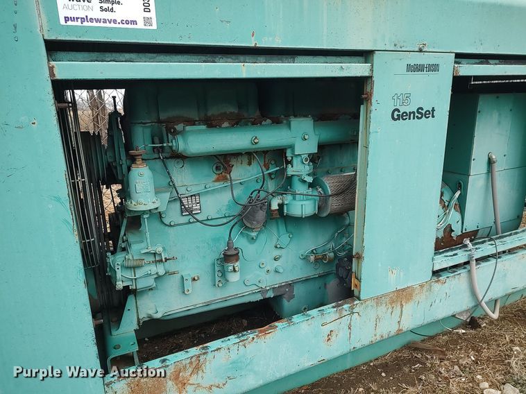 image for item DO3789 Onan GenSet 115  generator