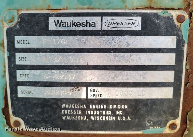 image for item DO3789 Onan GenSet 115  generator