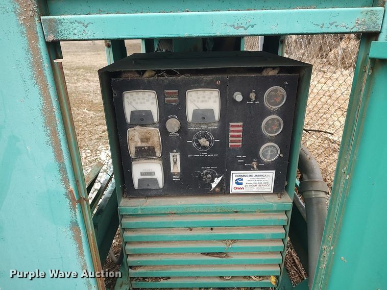 image for item DO3789 Onan GenSet 115  generator