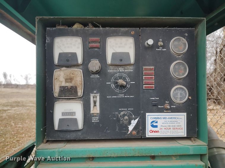 image for item DO3789 Onan GenSet 115  generator