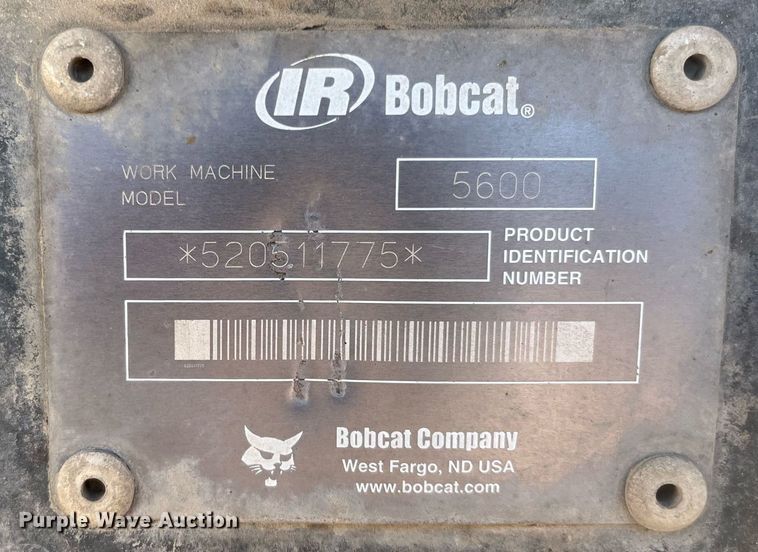 image for item DQ4031 Bobcat 5600  utility vehicle