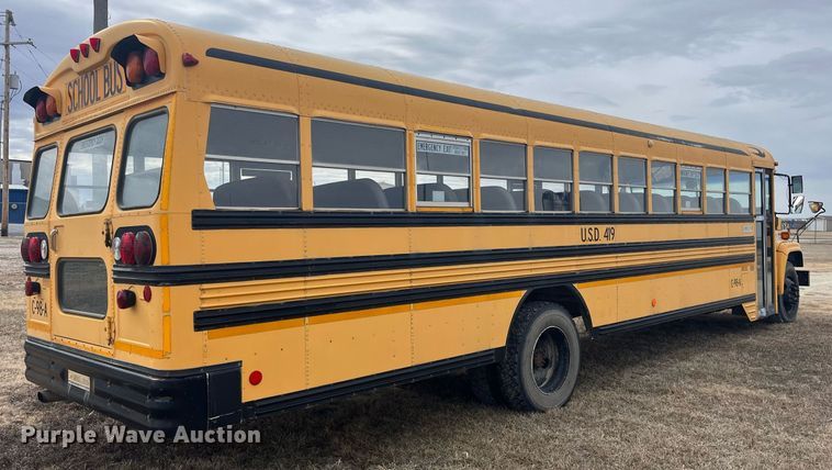 image for item DQ4032 1998 Blue Bird B7  school bus