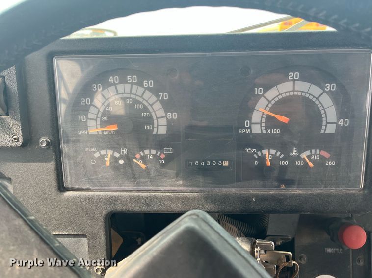 image for item DQ4032 1998 Blue Bird B7  school bus