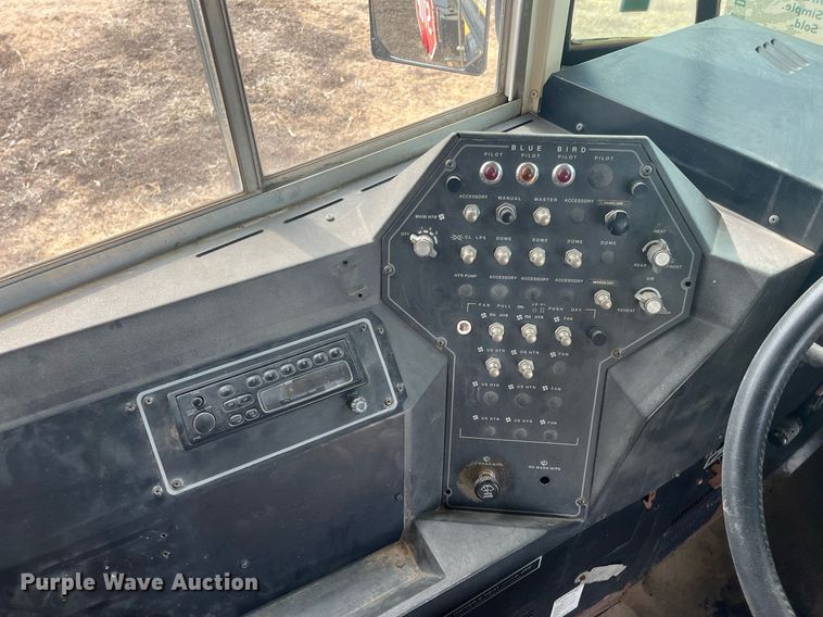 image for item DQ4032 1998 Blue Bird B7  school bus