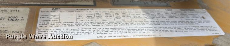 image for item DQ4032 1998 Blue Bird B7  school bus