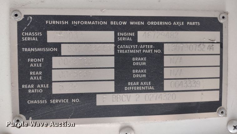 image for item DR8170 2008 Blue Bird Vision  school bus