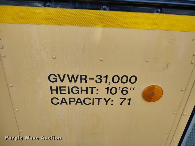 image for item DR8171 2008 Blue Bird Vision  school bus