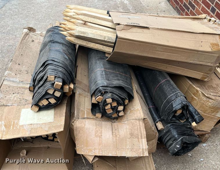 image for item HP9393 Approximately 20 rolls silt fencing