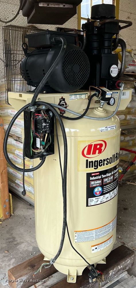 image for item HP9399 Ingersoll Rand TS7  air compressor
