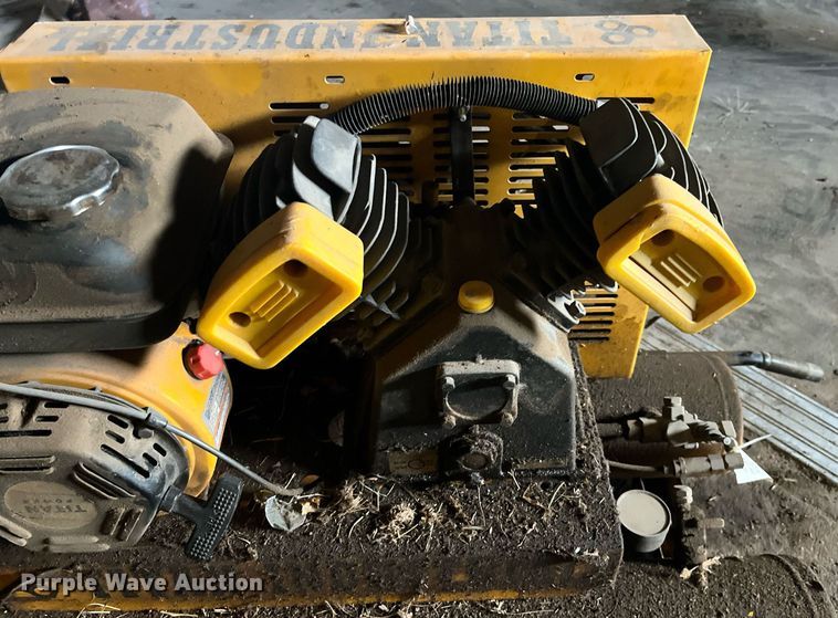 image for item HP9470 (2) Titan air compressors