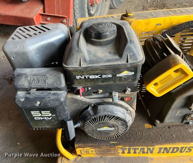 image for item HP9470 (2) Titan air compressors
