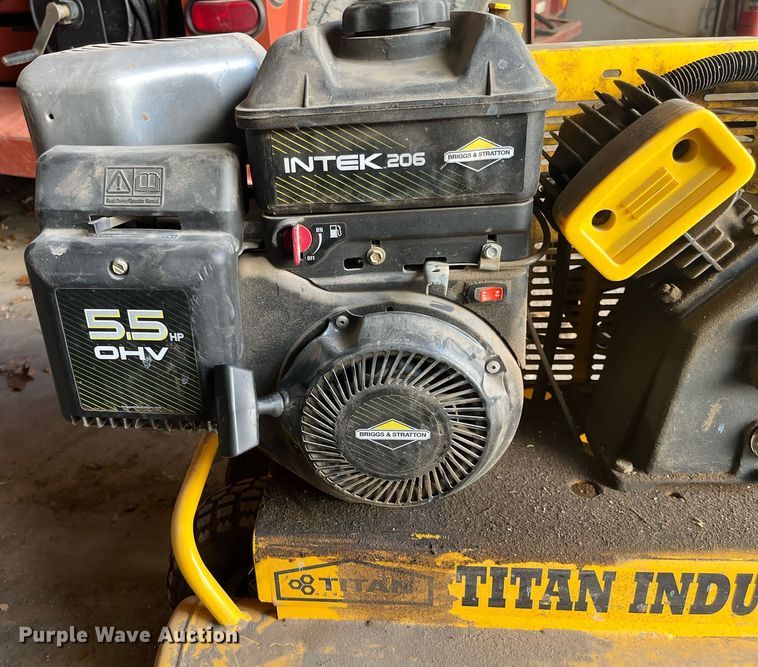 image for item HP9470 (2) Titan air compressors
