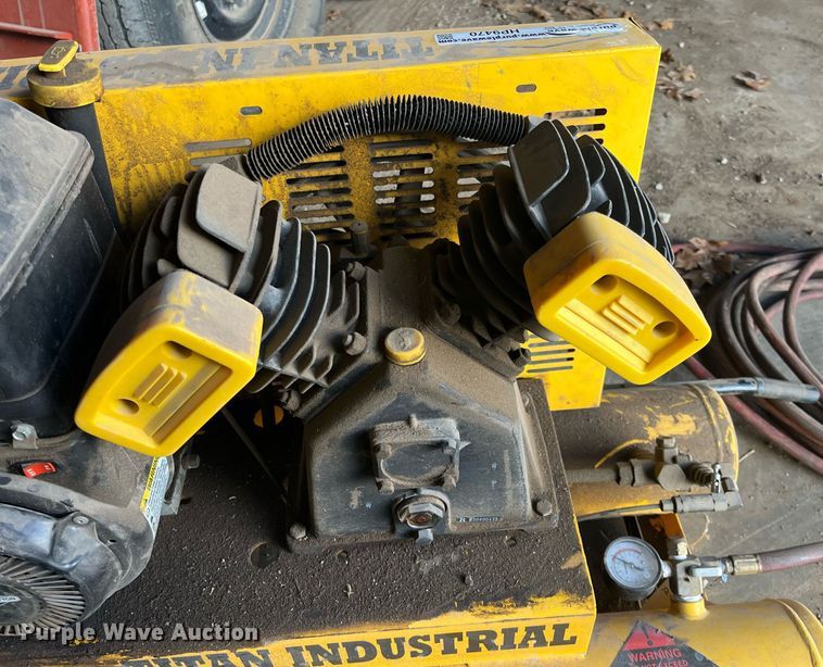 image for item HP9470 (2) Titan air compressors