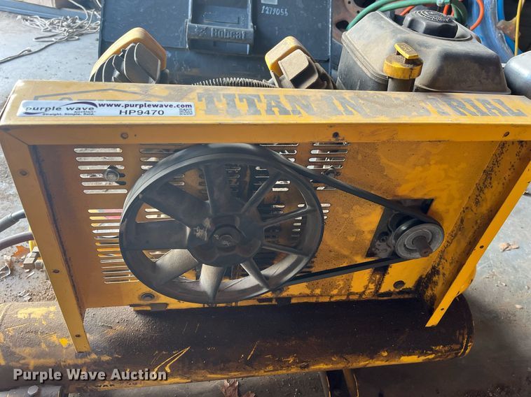 image for item HP9470 (2) Titan air compressors