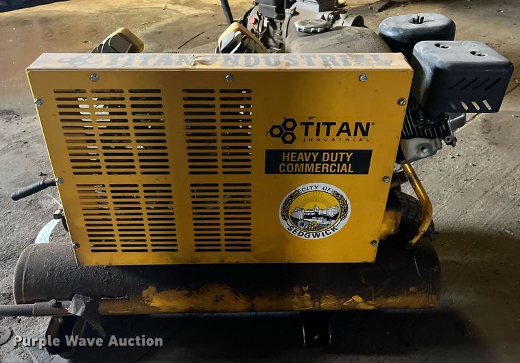 image for item HP9470 (2) Titan air compressors