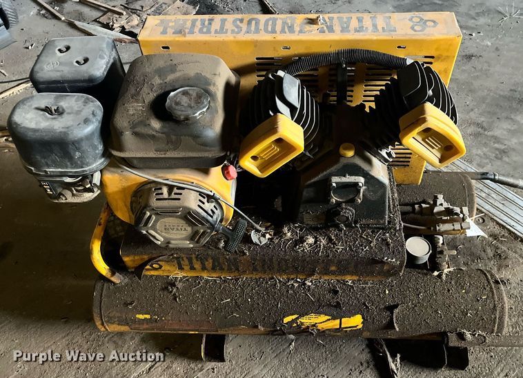 image for item HP9470 (2) Titan air compressors