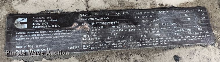 image for item ID9463 2011 Volvo DD118HFA  double drum vibratory roller