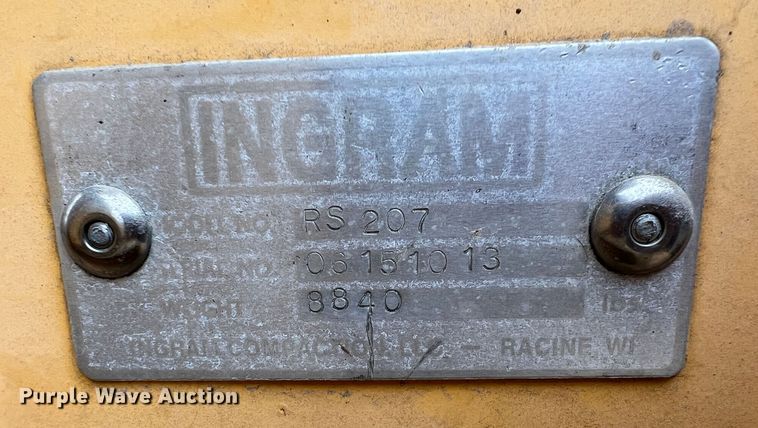 image for item ID9464 Ingram RS207  double drum roller