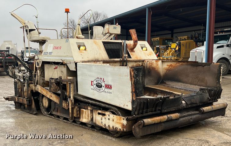 image for item ID9465 1999 Cedarapids CR461R  paver